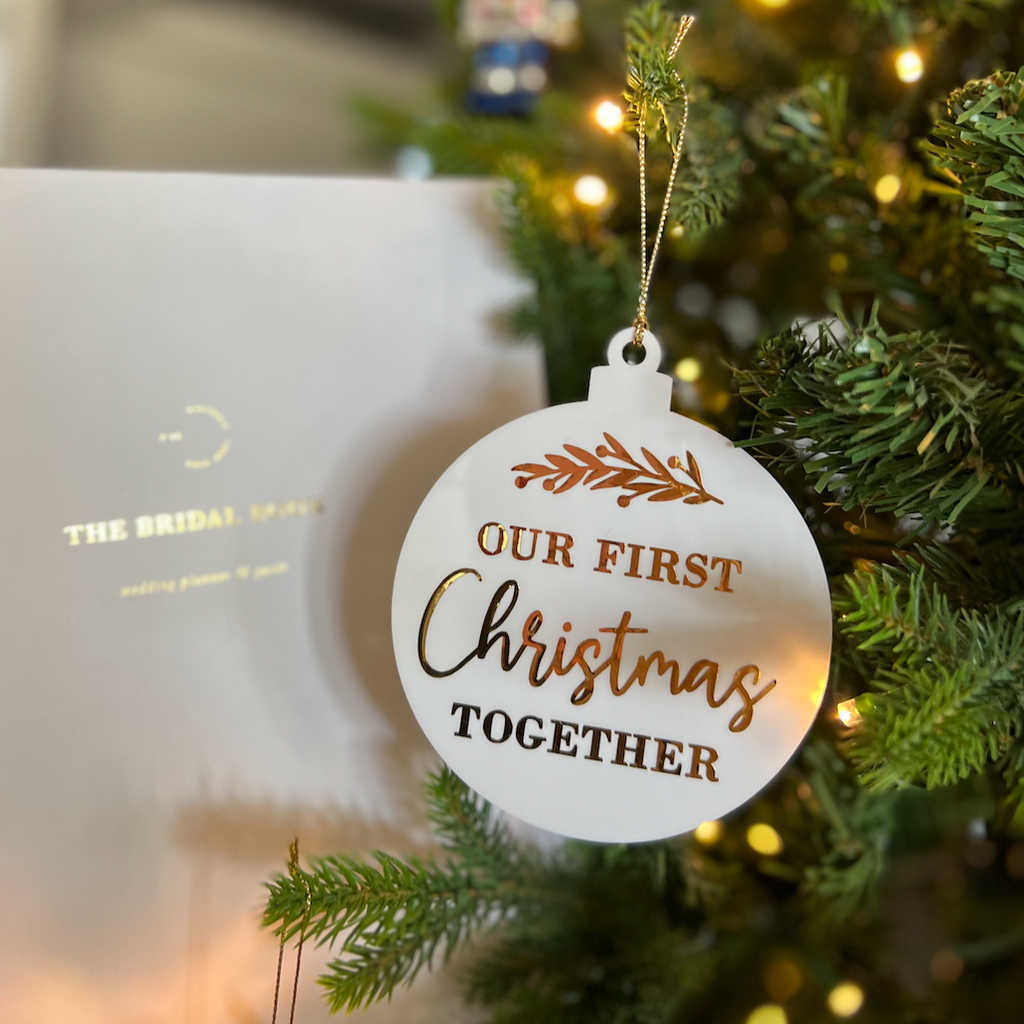 Esfera "Our First Christmas Together"